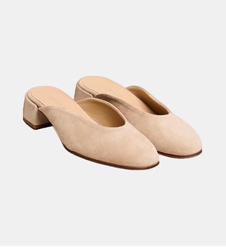 Mules à talons Nine - Jonak - Ivoire