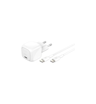 Chargeur 30W USB charge rapide PPS Blanc Belkin