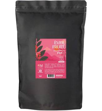 Café en grain 1KG Eveil fruité - Intensité 3 - Pfaff - Standard