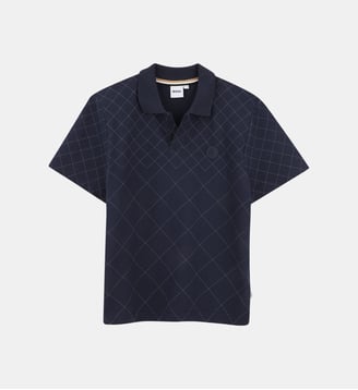 Polo manches courtes - BOSS Kidswear - Bleu cargo