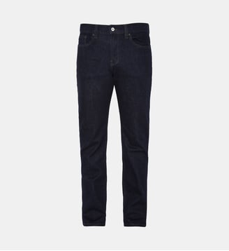 Jeans droit L32 - Schott - Bleu foncé