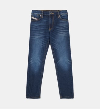 Jeans coupe slim bleu moyen - 1995 - Diesel Kids - Denim bleu