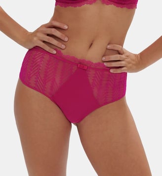 Culotte taille haute - Rose Hibiscus - Simone Pérèle - Rose