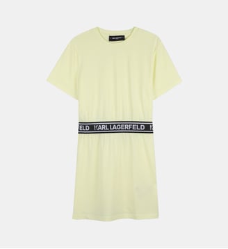 Tee-shirt en robe de chambre - Karl Lagerfeld Kids - Jaune