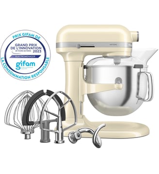 Robot pâtissier 5KSM70SHXEAC creme - Kitchenaid - Beige