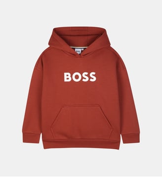 Sweat-shirt à capuche - BOSS Kidswear - Rouge