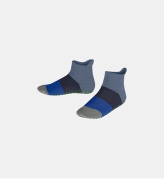 Chaussettes À Picots Colour Block Coton - Falke - Bleu