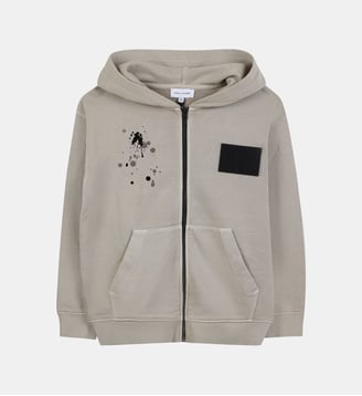 Cardigan con cappuccio - Marc Jacobs Kids - Fauve