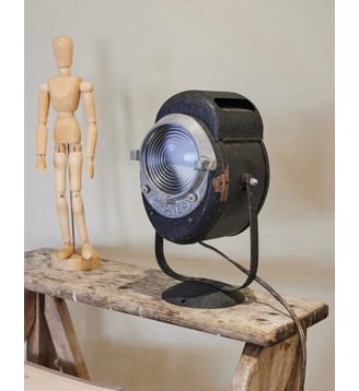 Spot de cinéma Cremer Julia N°875- Produit chiné - Debongout - Gris métal