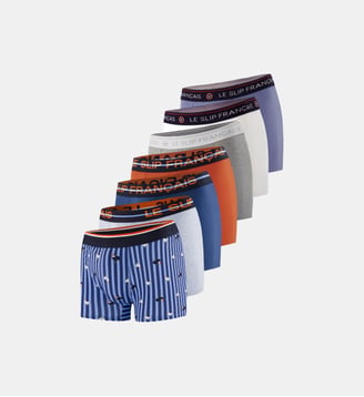 Lot de 7 boxers en coton Le Slip Francais