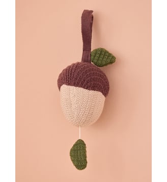 Gland musical en tricot - Cyrillus - Noisette
