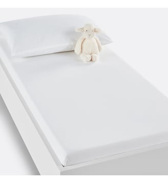 Drap housse bébé coton uni La Redoute Interieurs