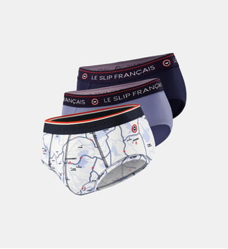 Lot de 3 slips en coton Le Slip Francais