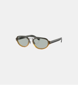 Lunettes de soleil Ovale BC4008S - Brunello Cucinelli - Jaune