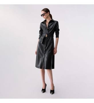 Robe en tissu enduit Liu Jo