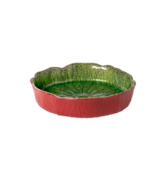 Bol à Soupe/Pâtes Nénuphar Riviera - Costa Nova - Rouge tomate