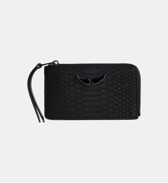 Porte-Cartes ZV Card Soft Savage - Zadig&Voltaire - Noir
