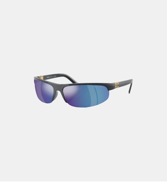 Lunettes de soleil Ovale MU A02S - Miu Miu - Avio métallisé