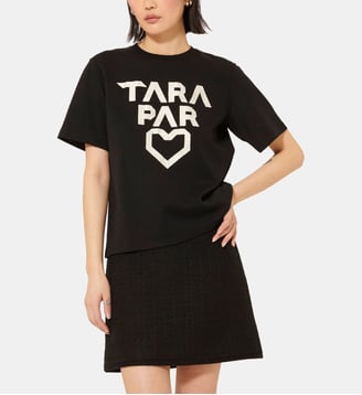 T-Shirt Trefle - Tara Jarmon - Noir