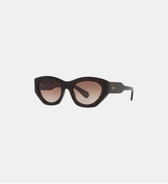 Lunettes de soleil Œil de chat CH0220S - Chloé - Écaille de tortue claire
