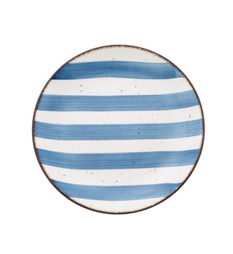 Assiettes dessert (lot de 6) - Rivage - Médard de Noblat - Bleu