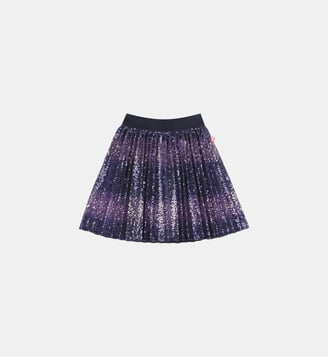 Jupe plissée - Billieblush - Indigo