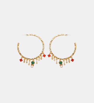 Boucles d'oreilles Abril - Hipanema - Doré