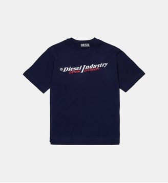 T-shirt avec logo - Diesel Kids - Bleu
