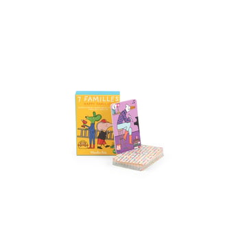Jeu de 7 familles Les Loufoques - Moulin Roty - Coloris unique