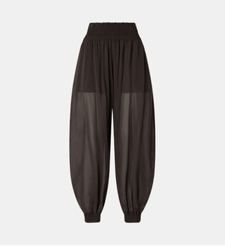 Pantalon léger et fluide - Pinko - Marron très foncé