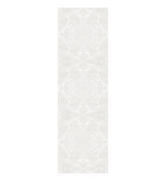 Chemin de table pur coton - Garnier Thiebaut - Blanc