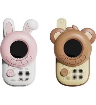 Paire de Talkie-Walkie Zoo - The Zoofamily - Multicolore