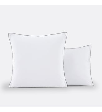Taie d'oreiller percale pur coton - La Redoute Interieurs - Blanc
