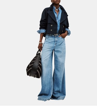 Jean large Musc - Ba&sh - Bleu