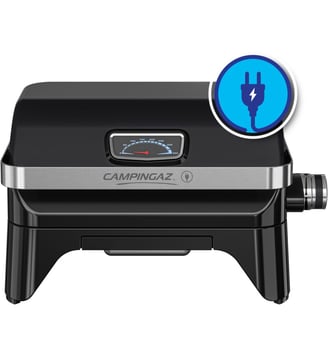 Barbecue électrique attitude 2GO noir à poser, 48x26 cm - Campingaz - Noir