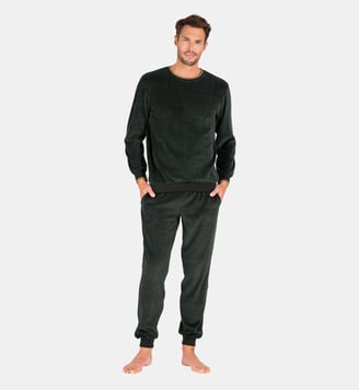 Pyjama long Jogger velours Eminence