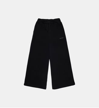 Pantalon wide leg en polaire de la marque - Marni - Noir