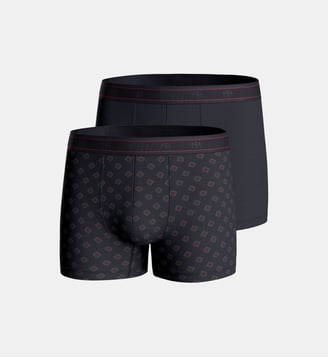 Pack 2 boxers coton modal - Impetus - Bleu marine