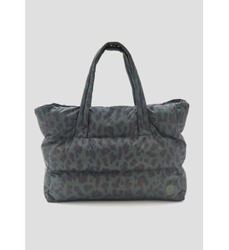 Tote-bag Leona print - Jott - Army foncé leopard