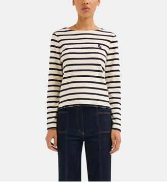 Marinière en coton - BELINE - Pablo - Marine