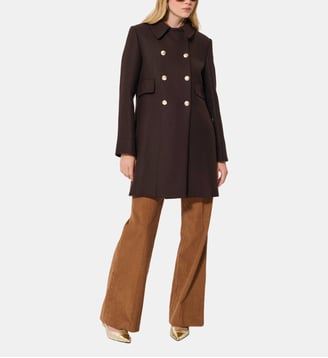Manteau Marceau - Tara Jarmon - Chocolat