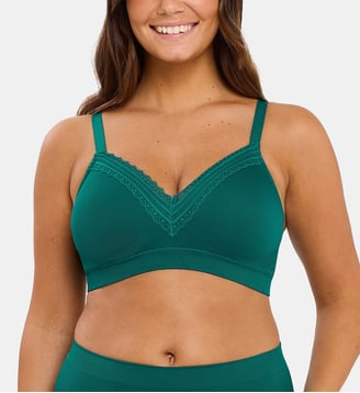 Brassière Agathe - Sans Complexe - Vert émeraude