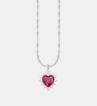 Chaîne avec pendentif en forme de cœur Romance - Thomas Sabo - Argent