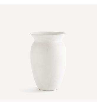 Vase en faïence craquelée, H29 cm AM.PM