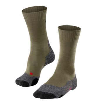 Chaussettes TK2 Explore Laine - Falke - Olive