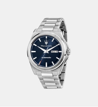 Montre automatique Velocita Bleu foncé R8823152002 - Maserati - Argenté