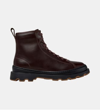 Bottines Brutus+ cuir - Camper - Marron foncé