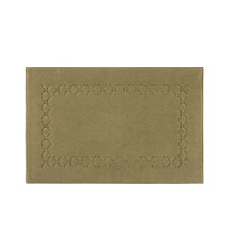 Tapis de bain  en coton - Yves Delorme - Kaki
