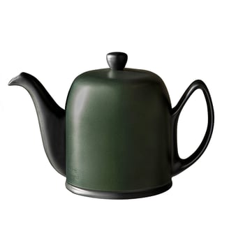 Théière 6 Tasses Cloche Emeraude - Salam - Degrenne - Noir
