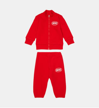 Survêtement avec logo - Diesel Kids - Rouge